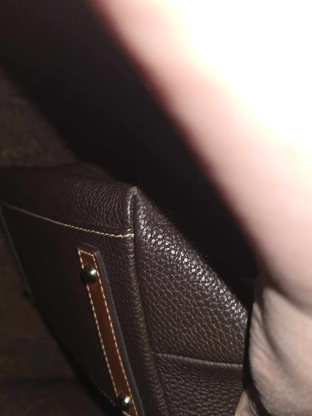 Small Tote Brown Tmoro - Picture 8 of 9